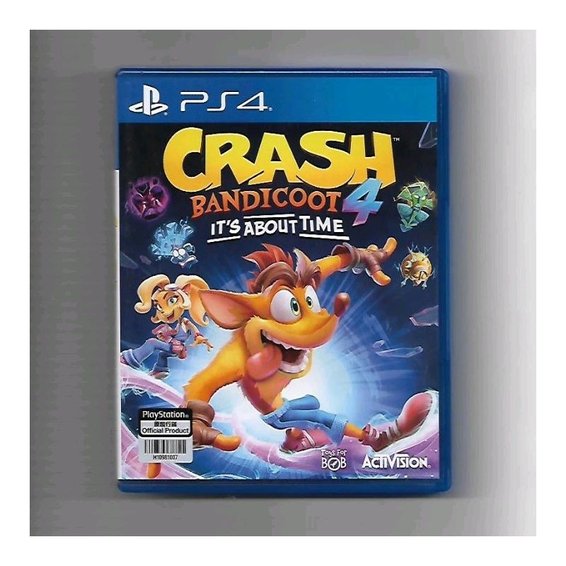 Crash Bandicoot Its About Time PS4