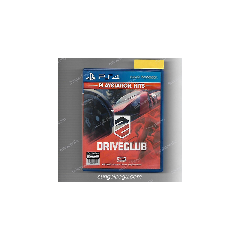Kaset Driveclub PS 4